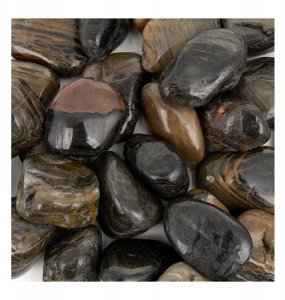 NB Minerals Kamienie polerowane Tiger II 30-50 mm do akwarium terrarium 5kg/OPAK 2