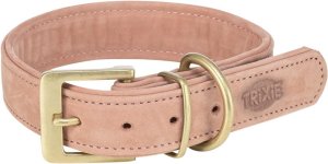 Pure, obro�a, dla psa, sk�rzana, r�owa, S�M: 31�37 cm/30 mm 2