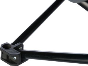 AIO FACTORY Legowisko kempingowe, dla psa, ciemnoszare/petrol, 88 � 32 � 88 cm, sk�adane 4
