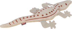 Salamandra, zabawka, dla psa, sk�rzana, 37 cm 2