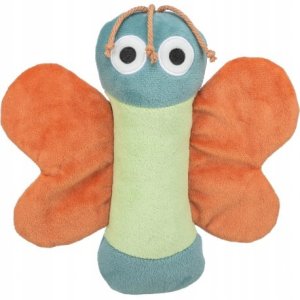Motyl, zabawka, dla psa, plusz, 22 cm, z foli� szaleszcz�c� 1