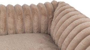 Lonni, legowisko, dla psa/kota, plusz, jasnobr�zowe, 80 � 60 cm 2