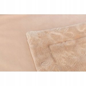 Pets Collection Barry, koc, dla psa/kota, mi�kki plusz, be�owy 70 � 50 cm 3
