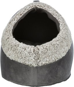 Calida, legowisko zamkni�te, dla kota, szare/bia�o-czarne, 50 � 30 � 35 cm, z wk�adk� odbijaj�c� ciep�o 3