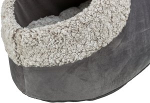 Calida, legowisko zamkni�te, dla kota, szare/bia�o-czarne, 50 � 30 � 35 cm, z wk�adk� odbijaj�c� ciep�o 7