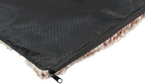 Calida, mata z wk��dk� odbijaj�c� ciep�o, dla psa/kota, bia�o/br�zowa, 140 x 85 cm 2