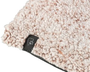 Calida, mata, dla psa/kota, bia�o/br�zowe 80 � 55 cm, z wk�adk� odbijaj�c� ciep�o 2