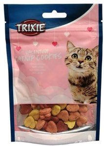 Ciasteczka walentynkowe z kocimi�tk�, przysmak, dla kota, 50g 3