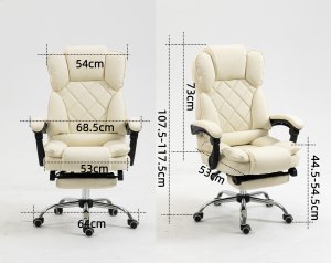 Fotel biurowy ACTIVEJET YK7416 beżowy 29