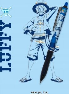 Pióro kulkowe Frixion niebieski+3 wkłady One Piece 5