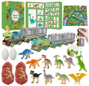 Kalendarz adwentowy dinozaury 1