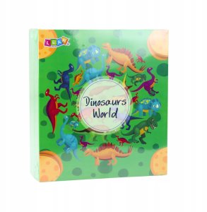 Kalendarz adwentowy LeanToys Dinozaury Figurki Akcesoria 6