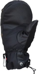 Vallerret Skadi Zipper Mitt LRS: Black XS 2