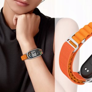 TECH-PROTECT NYLON PRO XIAOMI SMART BAND 8 / 9 / 10 / NFC ORANGE 3