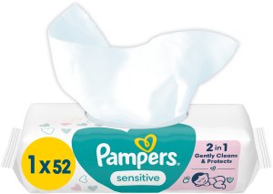 Pampers Chusteczki nawilżane Sensitive 52szt. 5