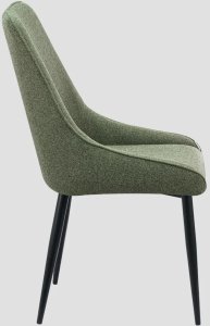 Krzesło tapicerowane SABOR zielone HOMLA 2