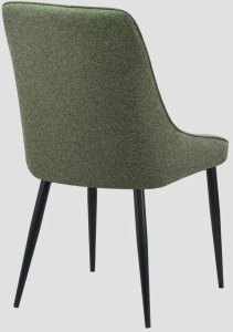 Krzesło tapicerowane SABOR zielone HOMLA 4