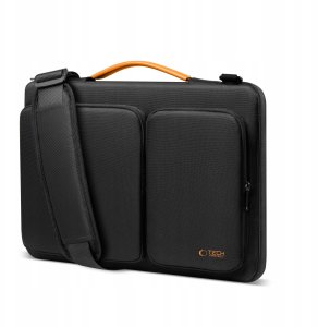 Torba Tech-Protect Defender Bag Laptop 13-14 Black/orange 2
