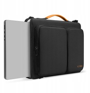 Torba Tech-Protect Defender Bag Laptop 13-14 Black/orange 3