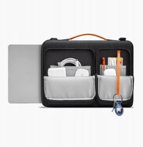 Torba Tech-Protect Defender Bag Laptop 13-14 Black/orange 6