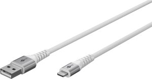 Kabel USB Goobay Lightning - USB-A 1 m Biały (74511) 3