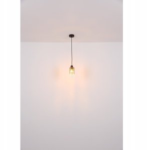 Hanging lamp GLOBO BACKEY, 1 x E27 15W, clear glass crystals, o10x120cm 8