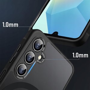 Etui do Samsung A16 5G do MagSafe MATT WZMACNIANE 360 Szkło 5D PREMIUM 2