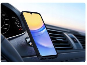 Etui do Samsung A15 do MagSafe MATT CASE WZMACNIANE 360 Szkło 5D PREMIUM 6