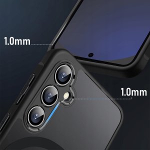 Etui do Samsung S24 FE do MagSafe MATT CASE WZMACNIANE 360 Szkło 5DPREMIUM 2
