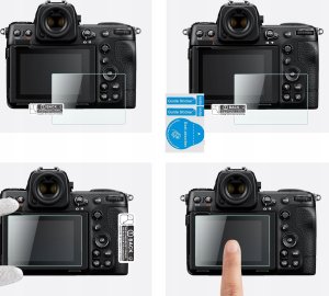 6x Zestaw Osłona Szkło 9h Na Ekran Nikon Z9 Z8 / K&f Concept / Sku.2201 8