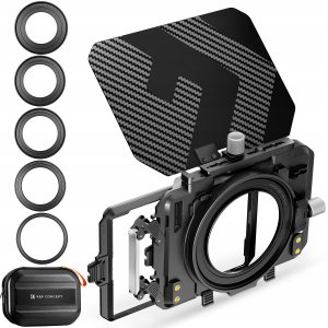 Matte Box Osłona Przeciwsłoneczna Obiektywu 67-95mm Do Aparatu Kamery K&f / Sku.2180v1 11