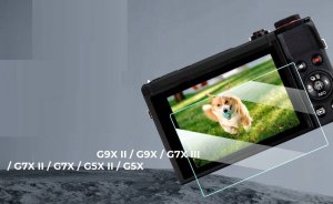 3x Zestaw Osłona Szkło 9h Na Ekran Canon G9x Ii G7x Iii G7x Ii G5x Ii / K&f Concept / Sku.2193 5