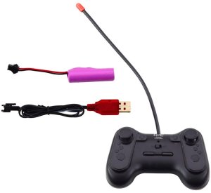 Samochód Policyjny Sportowy Zdalnie Sterowany RC Drift Światła LED 1:22 4