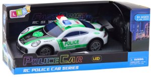 Samochód Policyjny Sportowy Zdalnie Sterowany RC Drift Światła LED 1:22 5