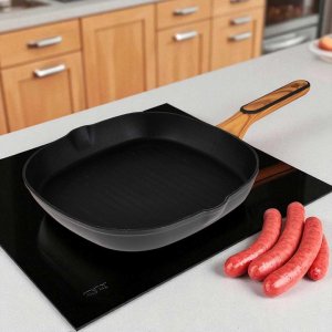 PATELNIA GRILLOWA MULTICLAD 28cm BERGNER BG-56041 CHARCOAL 4