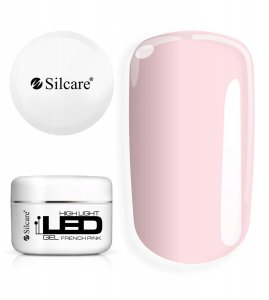 SILCARE_High Light LED Clear żel budujący French Pink 100g 1