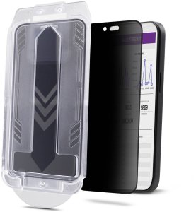 STARTECH.COM 4-Wege 360 Blickschutzfilter fur iPhone 16 Pro Max Portrait/Querformat Touch-f�hig Panzerglas Sichtschutz 2