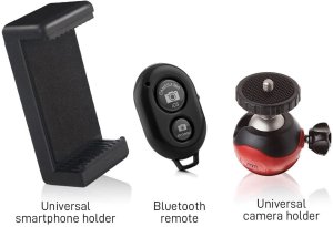 Czarny Statyw Uchwyt na Telefon - Ośmiornica 30 cm 4