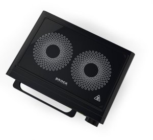 Brock Electronics TO 3502 BKI pierkarnik Kuchenka stołowa Prąd elektryczny Płyta indukcyjna strefowa Czarny 4