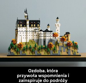 LEGO Architecture Zamek Neuschwanstein (21063) 7