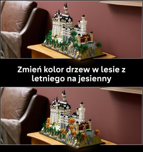 LEGO Architecture Zamek Neuschwanstein (21063) 6