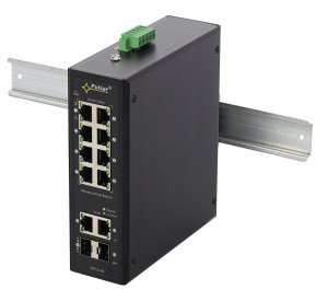 ISFG108 Switch przemysłowy PoE (8xPoE, 6