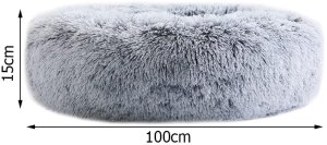 Pluszowe legowisko kojec dla psa kota miękkie poduszka kanapa posłanie 100 8