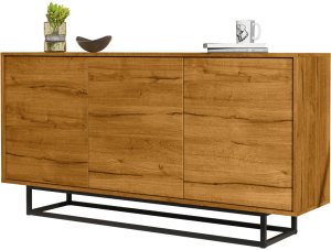 Komoda RTV Halo 160cm Loft ONE FURNITURE - Laminat Dębowy 5