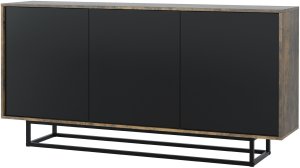 Komoda RTV Halo 160cm Loft ONE FURNITURE Laminat Brąz Rustrykalny 9