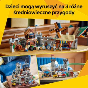 LEGO Creator Średniowieczny zamek rycerzy konnych (31168) 3