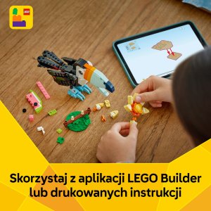 LEGO Creator Dzikie zwierzęta: Tropikalny tukan (31173) 6