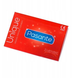 PASANTE_Unique ultra cienkie prezerwatywy nie lateksowe dla alergików 3szt 2