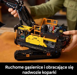 LEGO Technic Koparka Volvo EC500 Hybrid (42215) 6