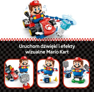 LEGO Super Mario Mario Kart™ — Interaktywna figurka LEGO® Mario™ i Standard Kart (72043) 4